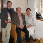 Bodo Lindenlaub (Bürgerbeauftragter der Stadt Eisenach), Heinrich Löwer (Vorsitzender der Stadtverordnetenversammlung Marburg) und Gattin