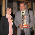 Christina Braun (Elisabeth Kaffee Projekt), Dr. Jürgen Römer (Geschäftsführer des Elisabethjahres 2007)